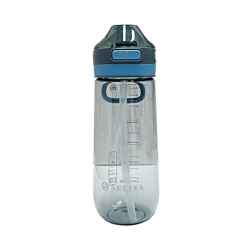 Wholesale Custom Fashion Trend Student Portable High Appearance Level Heat Resistant Plastic Sippy Cup With Handle and Scale
