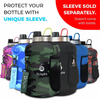 Large Capacity Water Bottle 2.2L Plastic Sports Bottle for Outdoor Fitness, Running and Fitness Training with Handle
