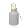 Wholesale 500Ml Portable Folding Water Bottle Sport Foldable Silicone Collapsible Bottle With Handle