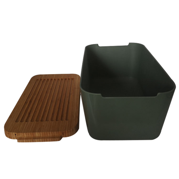 2020 Hot Sale Bamboo Fiber Food Storage Container Bread Box