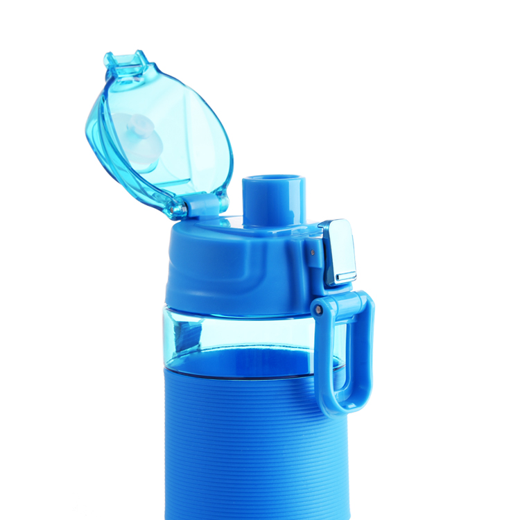 650 ml BPA Free Custom Plastic Hydrogen Rich Water Alkaline Water Bottle with Filter & Strap