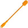 Long Handle Silicone Bottle Brush Kitchen Baby Multi-funcition Soft Rubber Silicone Cup Cleaning Brush