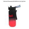 Wholesale 750Ml Custom Fancy Motivational Plastic Gym Sports Water Drink Bottle With Scale Sleeve