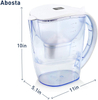 BPA Free Plastic Water Pitcher Filter Alkaline Water Filter Alkaline Water Pitcher