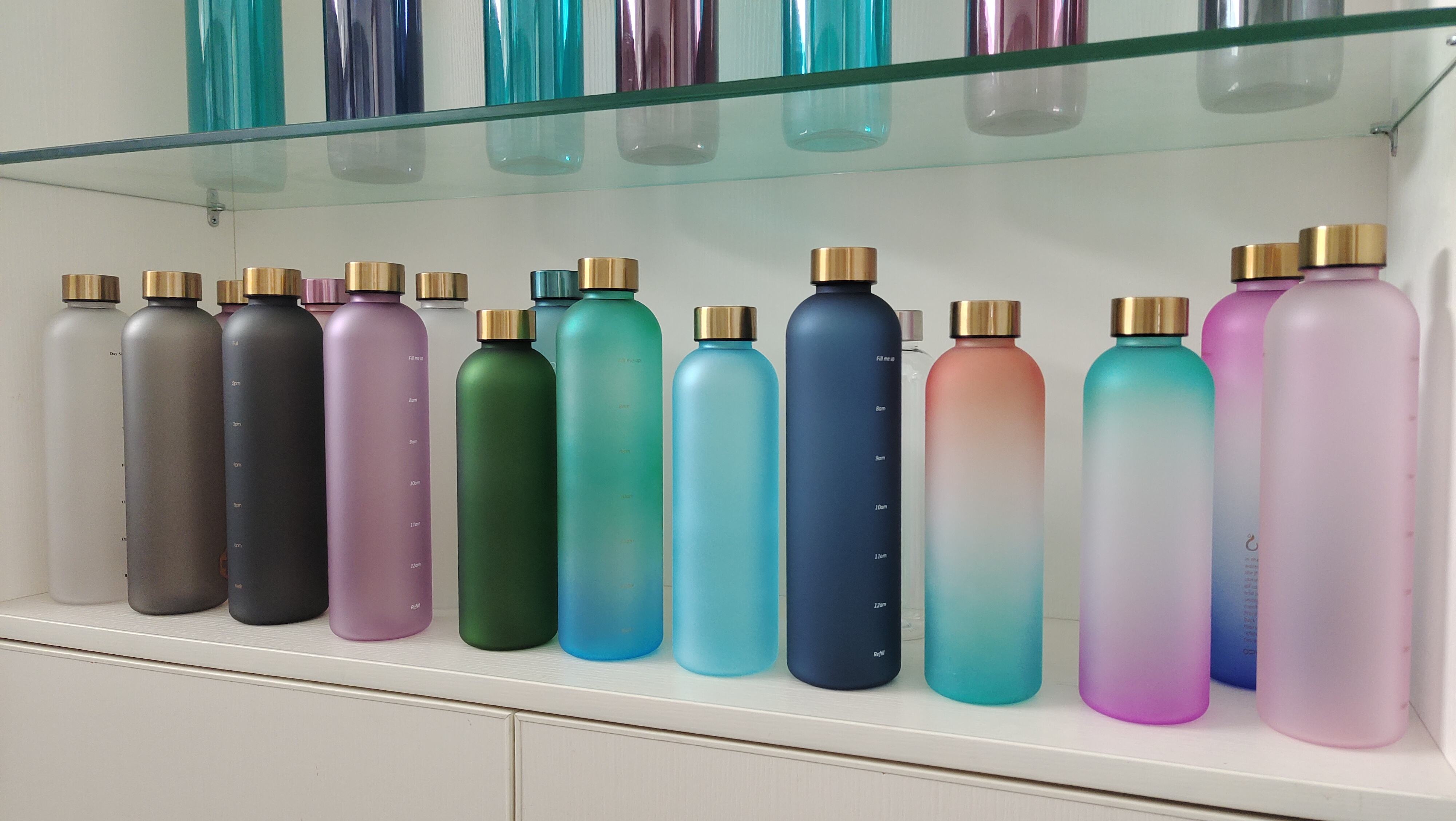 Plastic Gym Sport Water Bottle 1L Portable Plastic Gym Sport Water Bottles