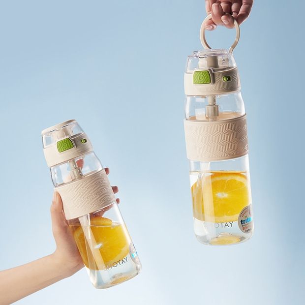 Wholesale Custom Logo 2024 800 Ml Sports Water Bottle Plastic Drinking Bottle With Straw