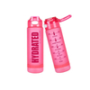32oz Leakproof BPA Free Water Bottle Best Sports Motivational Plastic Water Bottle with Time Marker