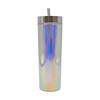 Wholesale Oem 450Ml Slim Luxury Colorful Personalized Plastic Tumbler Cups With Logo Straw