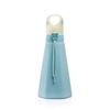 500Ml Outdoor Sport Colorful Kawaii Cute Silicone Portable Foldable Water Bottle With Strap Handle