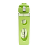 Square Shape 650ml Leakproof Drinking Cup Bpa Free Gym Fitness Travel Plastic Sport Water Bottle