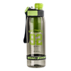 950Ml Outdoor Large Capacity Clear Tea Infuser Plastic Sports Water Drink Bottle With Straw Scale