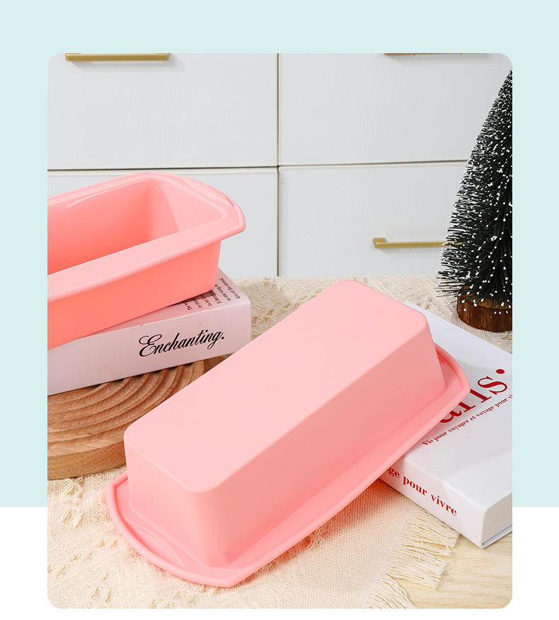 Rectangular Silicone Cake Mold Bread Toast Pan Baking Tools DIY Bakeware Toast Mold