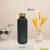 High Quality 500 Ml Reusable Bottles Direct Drinking Plastic Water Bottle With Stainless Steel Lid Cult Small Bottle