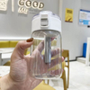 Botella Agua Transparente High Quality Customizable Clear Plastic Drinking Bottles Water Bottle