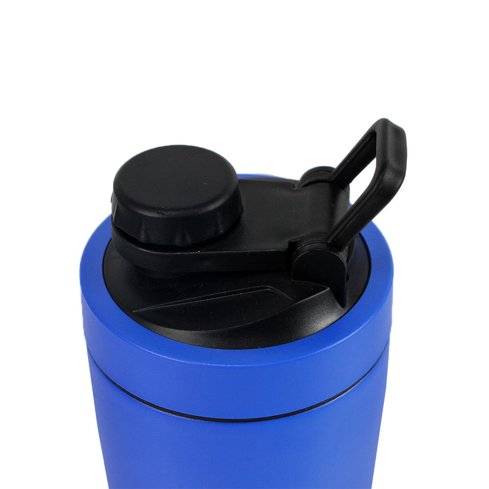 750ml Gym Fitness Stainless Steel Bottle with Strainer Protein Powder Mixing Insulation Shakers Bottle