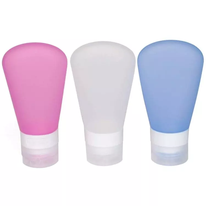 Wholesale Eco-friendly Outdoor Leak Proof Squeezable Travel Bottles Skin Care Lotion Shampoo Storage Bottles