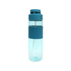 700Ml Custom Wide Mouth Water Drink Bottle Transparent Bottles With Straw Sleeve Handle