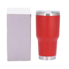 30oz Portable Double Wall Vacuum Insulated Stainless Steel Custom Logo Tumbler Travel Coffee Mug With Lid