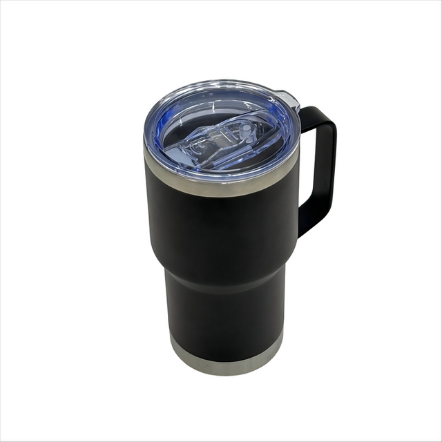 16oz 304 Stainless Steel Cup One Touch Open Leak Proof Double Wall Vacuum Insulated Car Mug