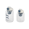 2023 Custom Logo 45oz Gym Sport Plastic Direct Drinking Water Bottle with Fruit Strainer