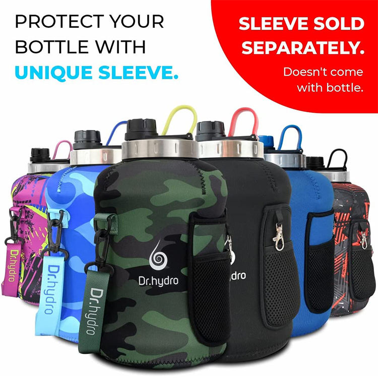 Wholesale Large Capacity 2.2L BPA-Free Plastic Sport Gym Half Gallon Water Bottle