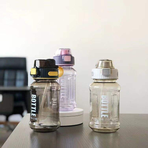 26oz BPA Free Custom Portable Large Capacity Adult Kids Sport Gym 800ml Plastic Water Bottle with Logo Silicone Suction Nozzle