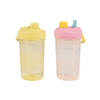 500ML BPA-Free Straw Cup Water Bottle Leak-Proof Handle for Travel School Kids Plastic Water Bottles for Camping