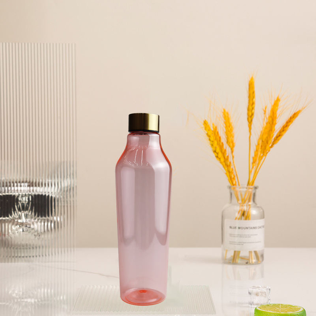 29 oz New Style Portable Plastic Sports Water Bottle Drink Bottle with Stainless Steel Lid