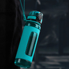 Customized Gym Motivational Time Marker Water Bottle Running Bicycle BPA Free Hiking Sports Drinking Tritan Water Bottle