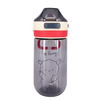 500Ml 700Ml Cartoon Cute Heat Resistant Portable Student School Clear Plastic Water Bottle With Straw and Handle