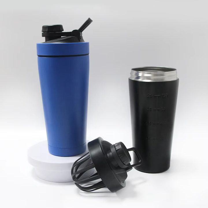 750Ml Outdoor Custom Stainless Steel Insulated Sport Bottles Water Drinking Bottle With Handgrip