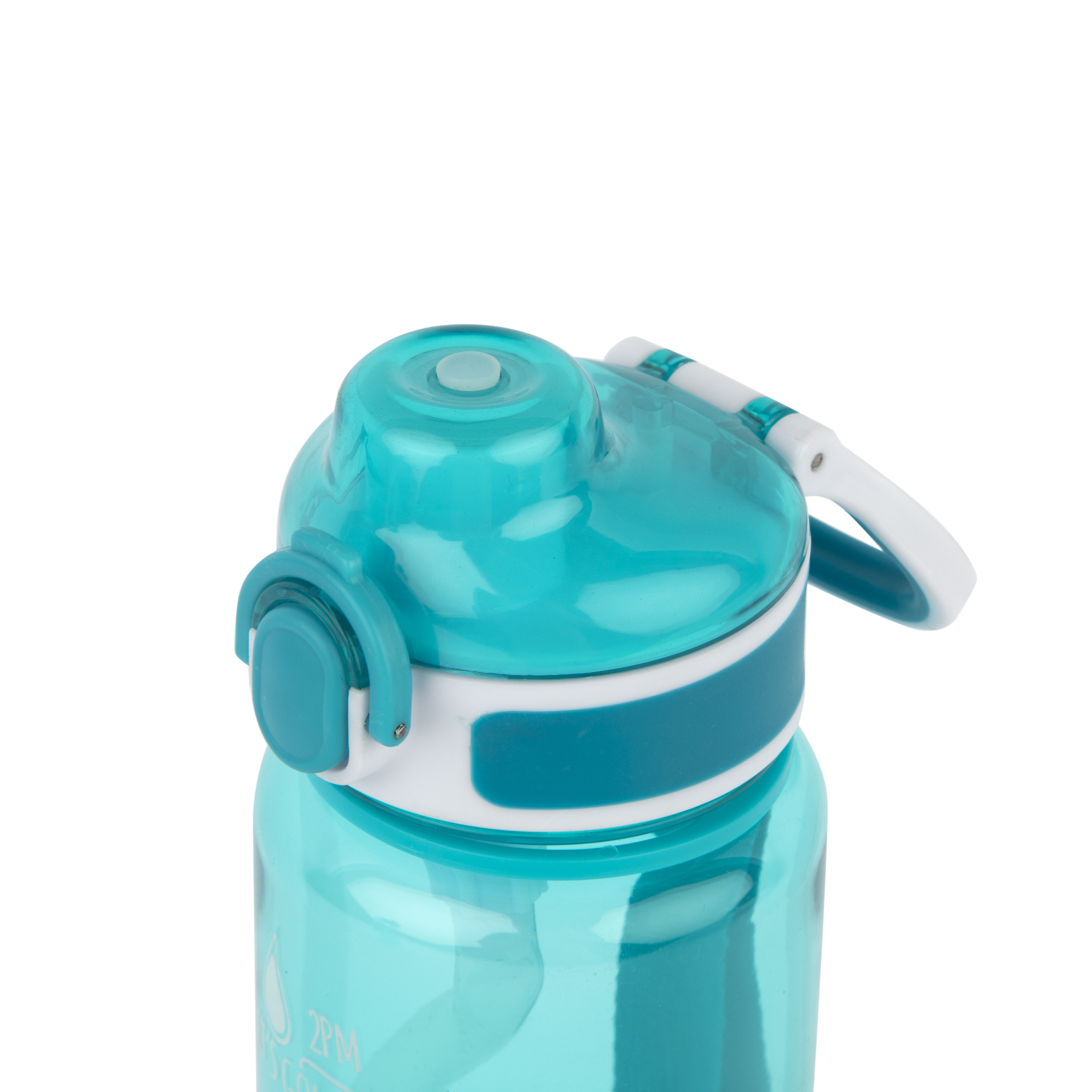 Reusable & BPA Free Tritan 32 oz Motivational Water Bottle with Time Marker Cleaning Brush
