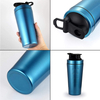 Custom Logo Stainless Steel Shaker Bottle Gym, Fitness Wide Mouth Durable Protein Shaker Gym Bottle