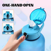 Botella Deporte Garrafa Motivacional 2L 2 Litr Set 3 Pcs Motivational 2 L Water Bottle With Time Stamps