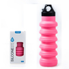 Wholesale Botella De Agua Plegable Custom Logo Bpa Free Portable Foldable Drink Bottle Silicone Collapsible Water Bottle Bulk