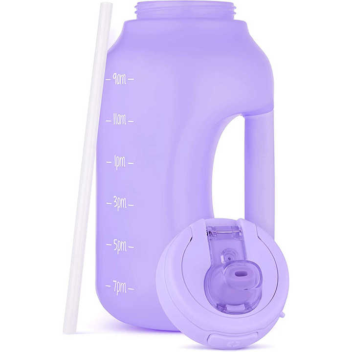 Botellas Agua Plastico Bouteille D'Eau Sport Garrafa Motivacional 2L New Design Simple Water Bottles Bottle 64Oz