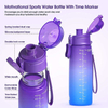 Botellas De Agua Motivadoras Tritan Sports Water Bottle 1L With Time Marker Bottles