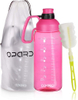 64oz Large Capacity 2.2 L 2.2L Leak Proof Botellas De Agua Gym Sports Water Bottle With Straw