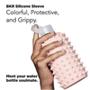 Wholesale Fabriquant Des Bouteilles En Verre 32 Oz 32Oz 1 Liter 1L Borosilicate Glass Water Bottle With Silicone Sleeve