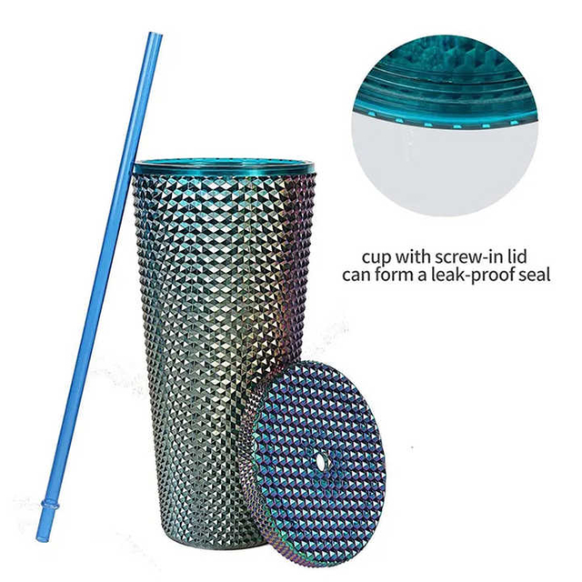 Vasos Infantiles Con Tapa Plastics Logo Tumbler Double Wall Coffee Customized on the Go Tumblers With Lid and Straw