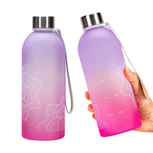 21OZ BPA Free Non Toxic Tritan Plastic Water Bottle Leakproof Unbreakable Sport Water Bottle With Strap