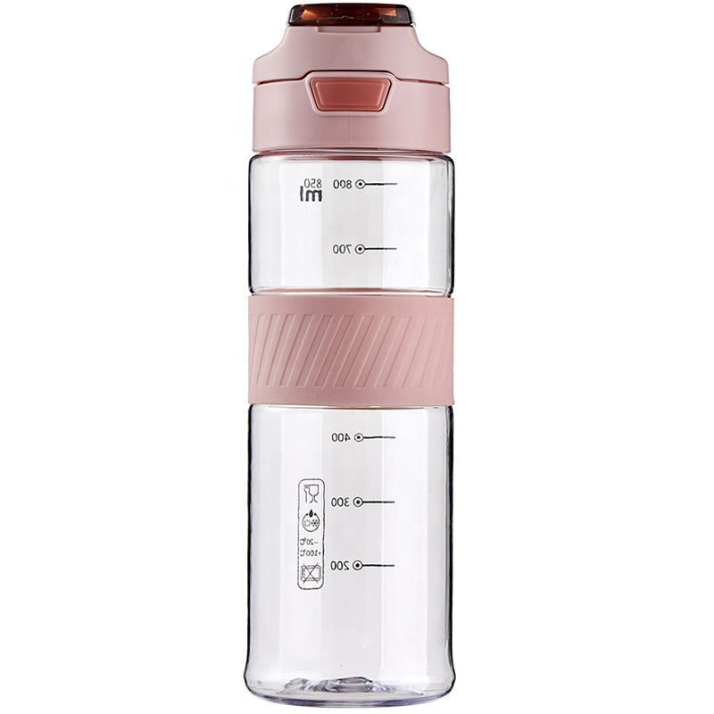 32Oz Wide Mouth Leakproof Durable Non-Toxic Blanks Flip Top Water Bottle Plastic Motivational 1 Liter Water Bottle