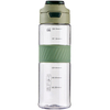 32Oz Wide Mouth Leakproof Durable Non-Toxic Blanks Flip Top Water Bottle Plastic Motivational 1 Liter Water Bottle