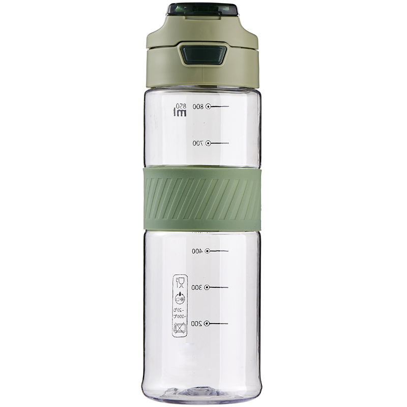 32Oz Wide Mouth Leakproof Durable Non-Toxic Blanks Flip Top Water Bottle Plastic Motivational 1 Liter Water Bottle