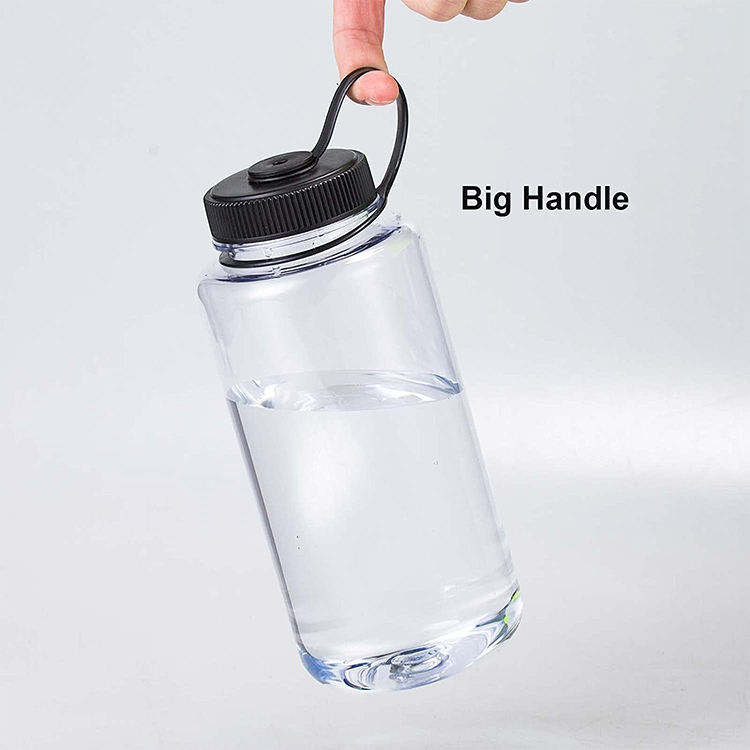 Custom Logo Bpa Free 32Oz Drink Bottle Botellas De Agua Transparente Water Bottles