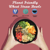 Reusable Cereal Soup Bowls Microwave and Dishwasher Safe BPA Free Lightweight RPET Bowl for Kitchen Oatmeal Bowls