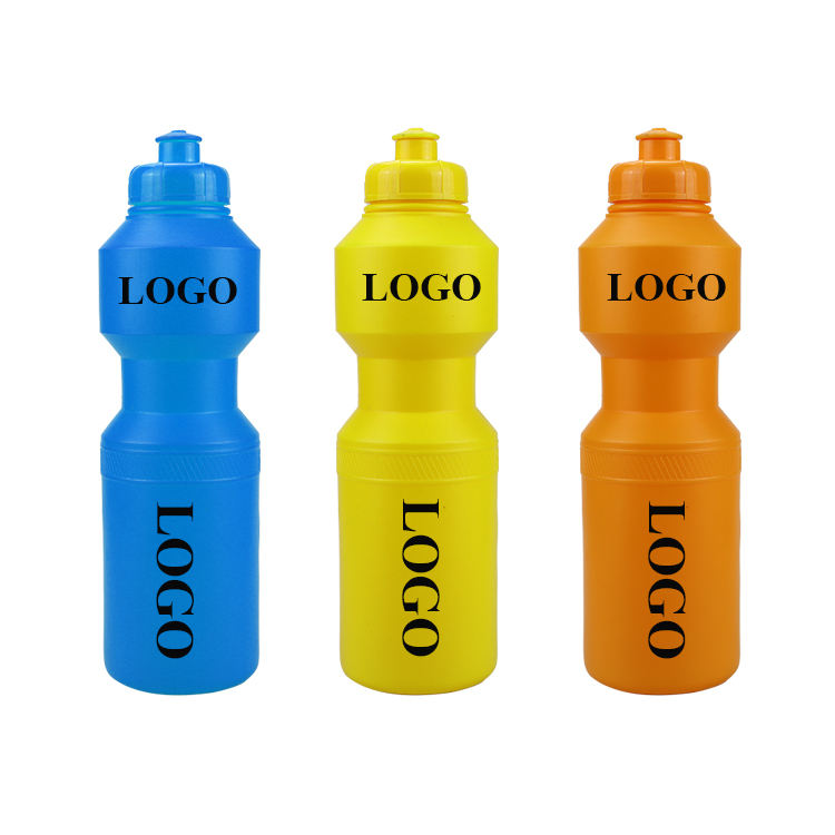 740ml 2024 Leakproof Bicycle Product HDPE/LDPE Sport Frosted Plastic Water Bottle BPA Free