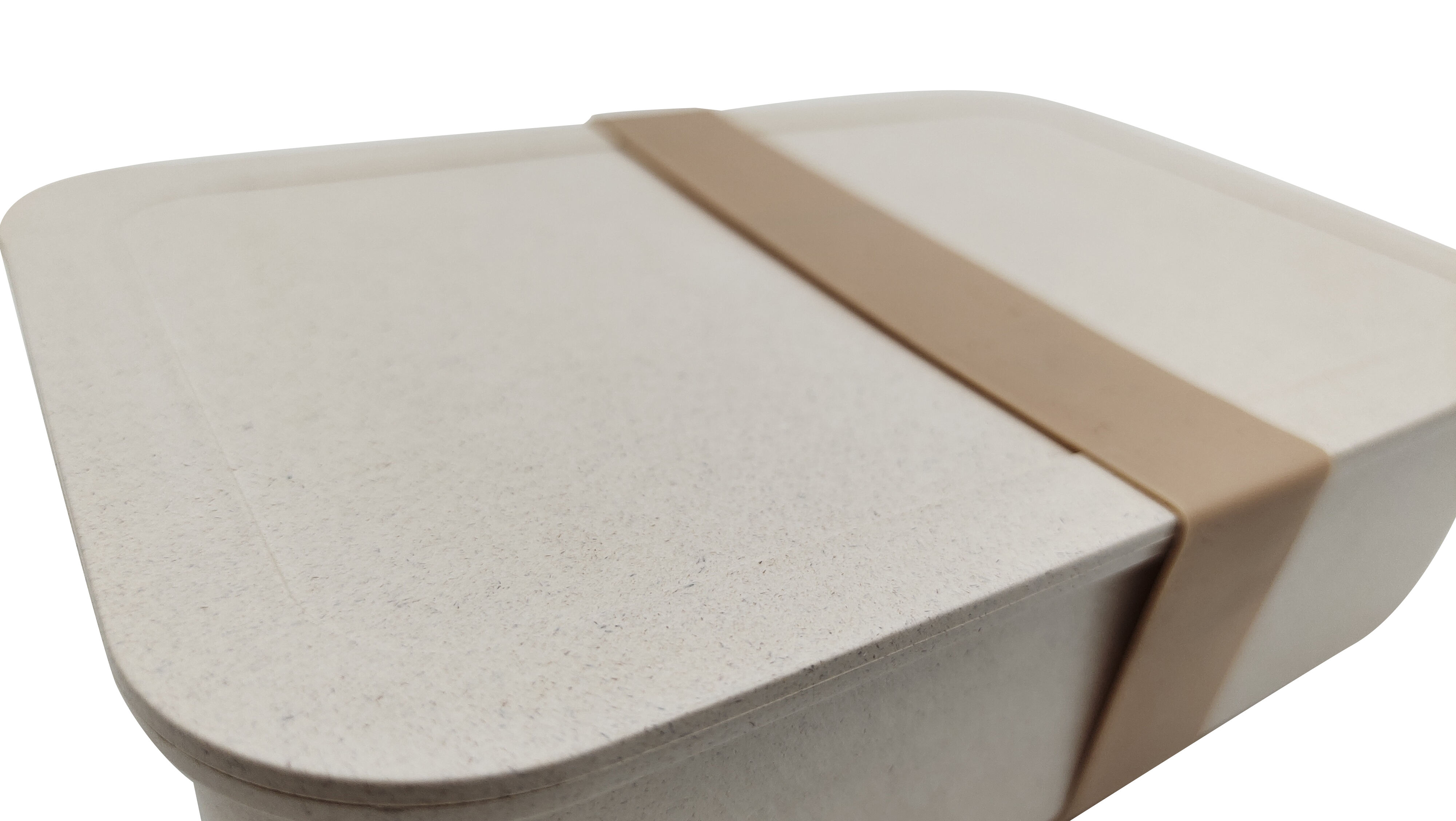 Reusable Custom Logo PLA PP Wheat Straw RPET Bento Box Bamboo Fiber Lunch Box with Silicone Band