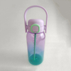 Botellas De Agua Reutilizables Fitness Sports Reusable Wide Mouth Plastic Daily Water Bottle