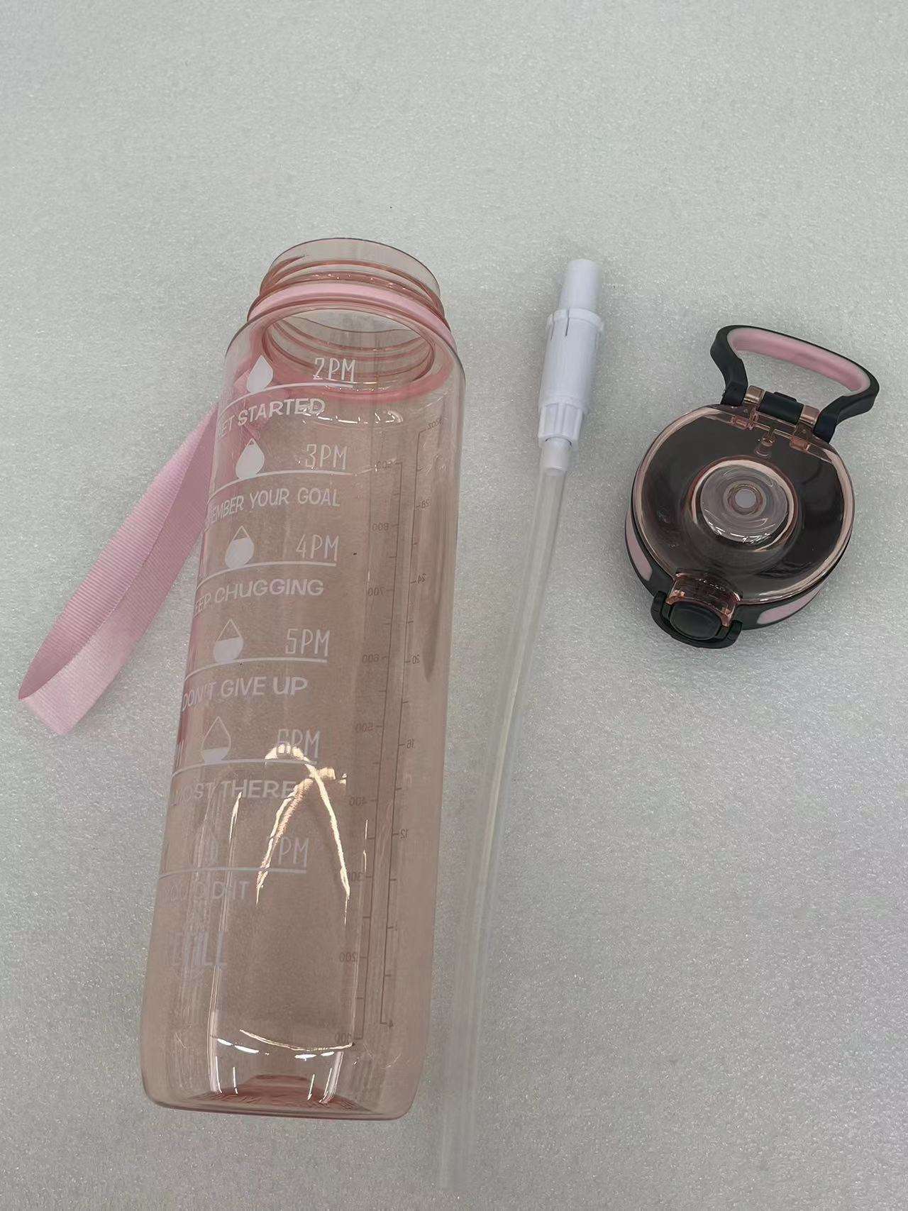 Wholesale 32oz 32 oz 1000ml Gym Drinking Clear BPA Free Tritan Plastic Wide Mouth Water Bottle With Lid Custom Logo